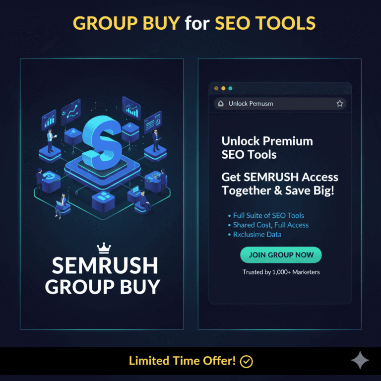 group buy SEO tools